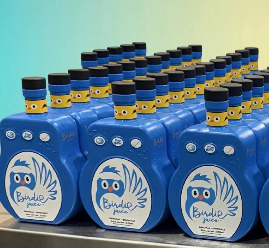 Birdie Juice Original, 750mL — 375mL Mickey